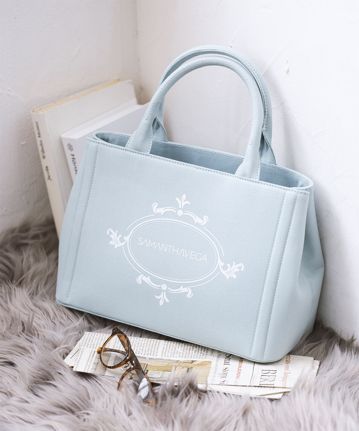 Samantha Vega「サマンサベガロゴトート」|トートバッグ|ミント
