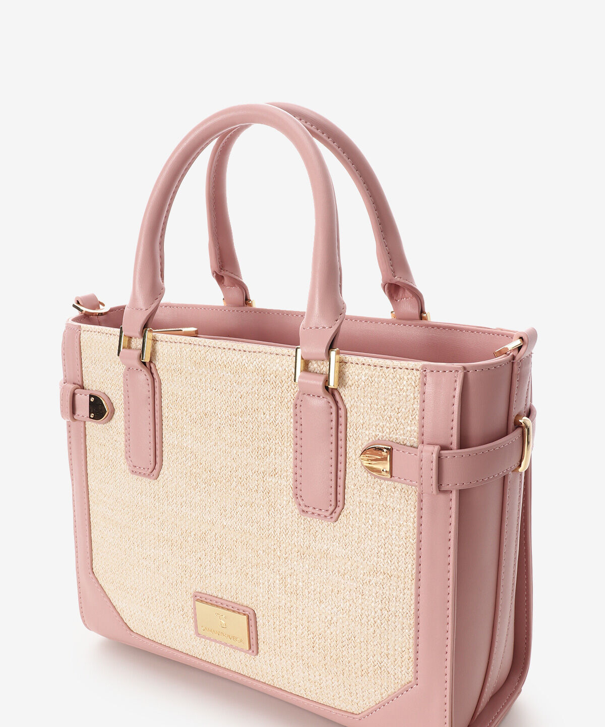 Samantha Vega「パナマ風ベルト金具ハンドバッグ」|ハンドバッグ|