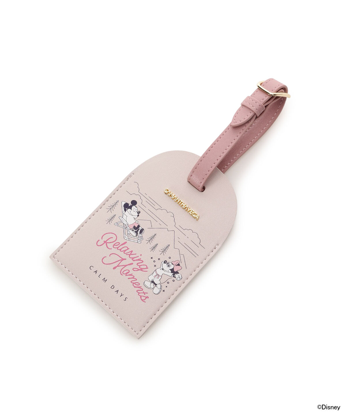 Samantha Vega「SAMANTHAVEGA/DISNEY DREAM TRAVEL　コレクション　バッグチャーム」|チャーム・キーホルダー|ピンク