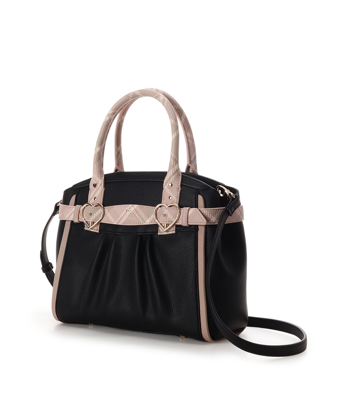 Samantha Vega「チェックハートベルトハンドバッグ」|ハンドバッグ|