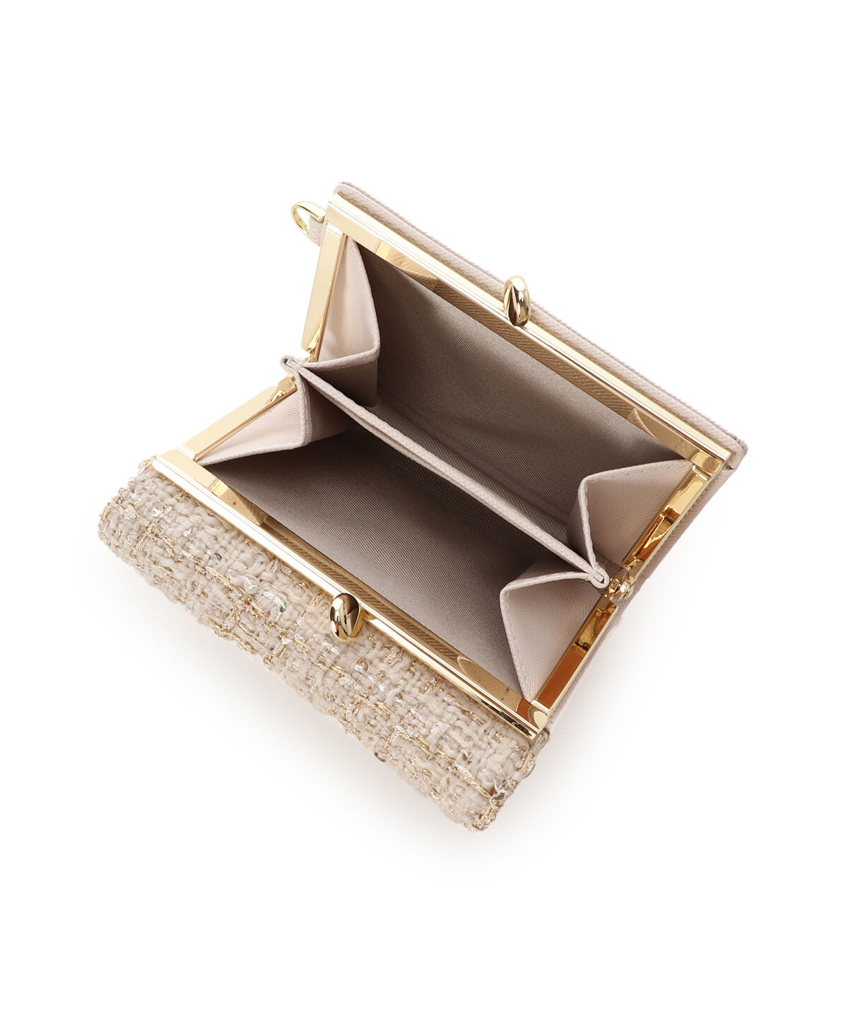 Samantha Vega「ツイードアクセントリボン折財布」|財布|