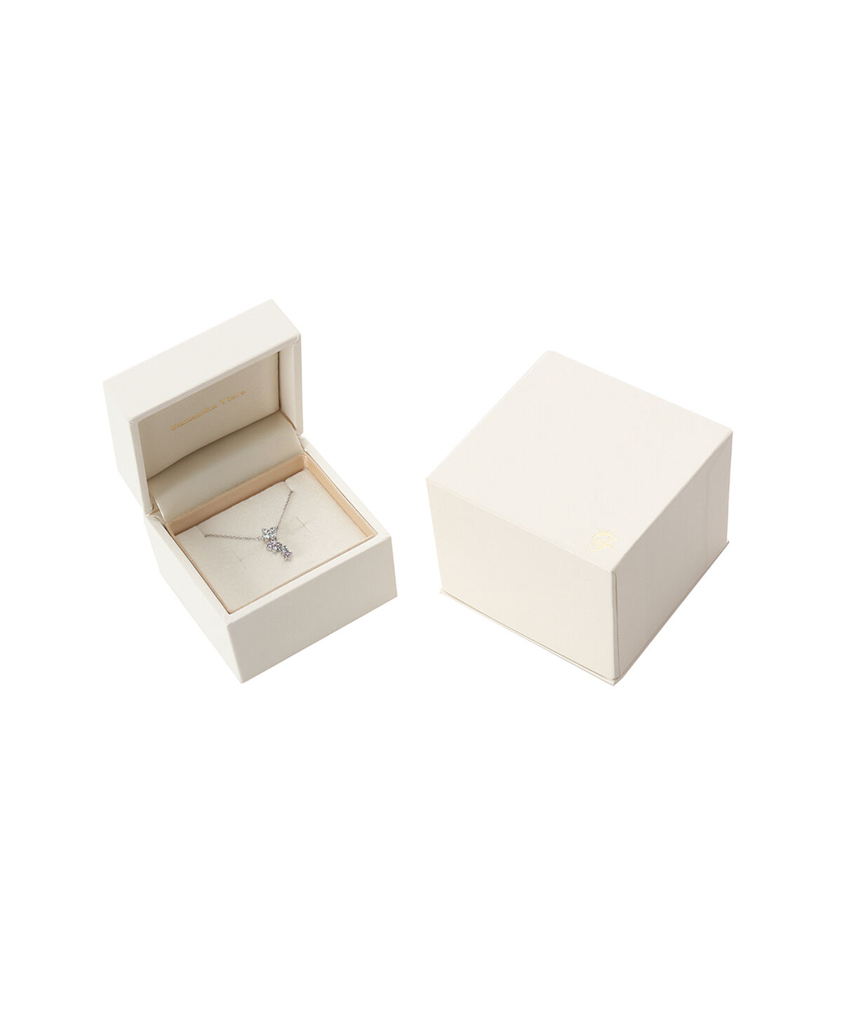 Samantha Tiara「フラワーモチーフバンド　グラデーション ネックレス」|ネックレス|