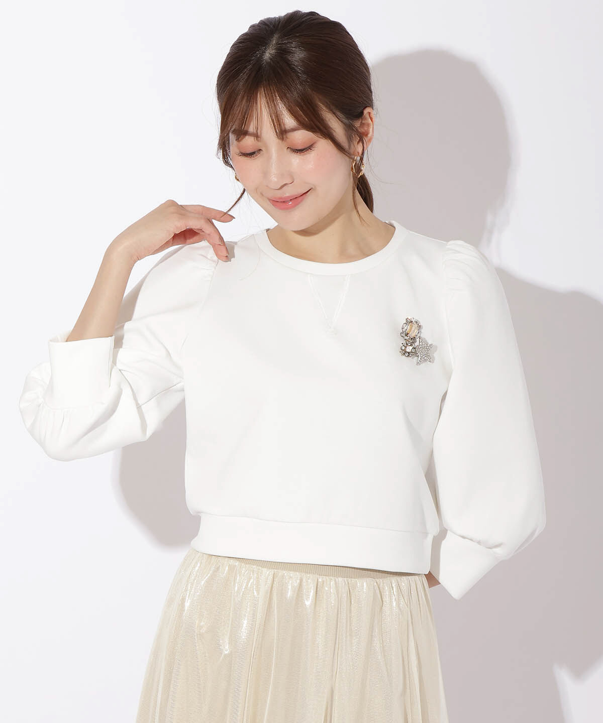 アンドクチュール「襟付きダンボールプルオーバー」|その他|