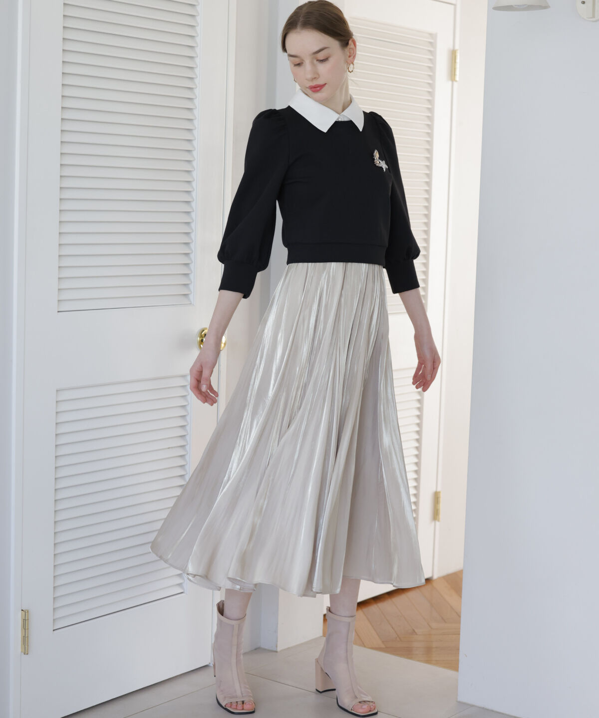 アンドクチュール「襟付きダンボールプルオーバー」|その他|