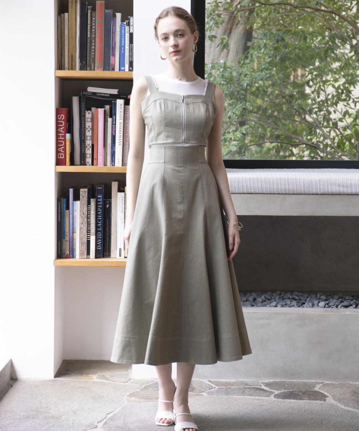 アンドクチュール「2wayデニムセットアップ」|ワンピース|