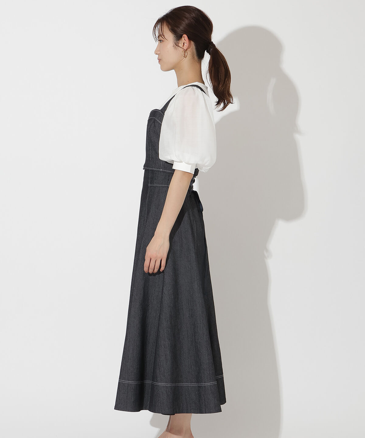 アンドクチュール「2wayデニムセットアップ」|ワンピース|