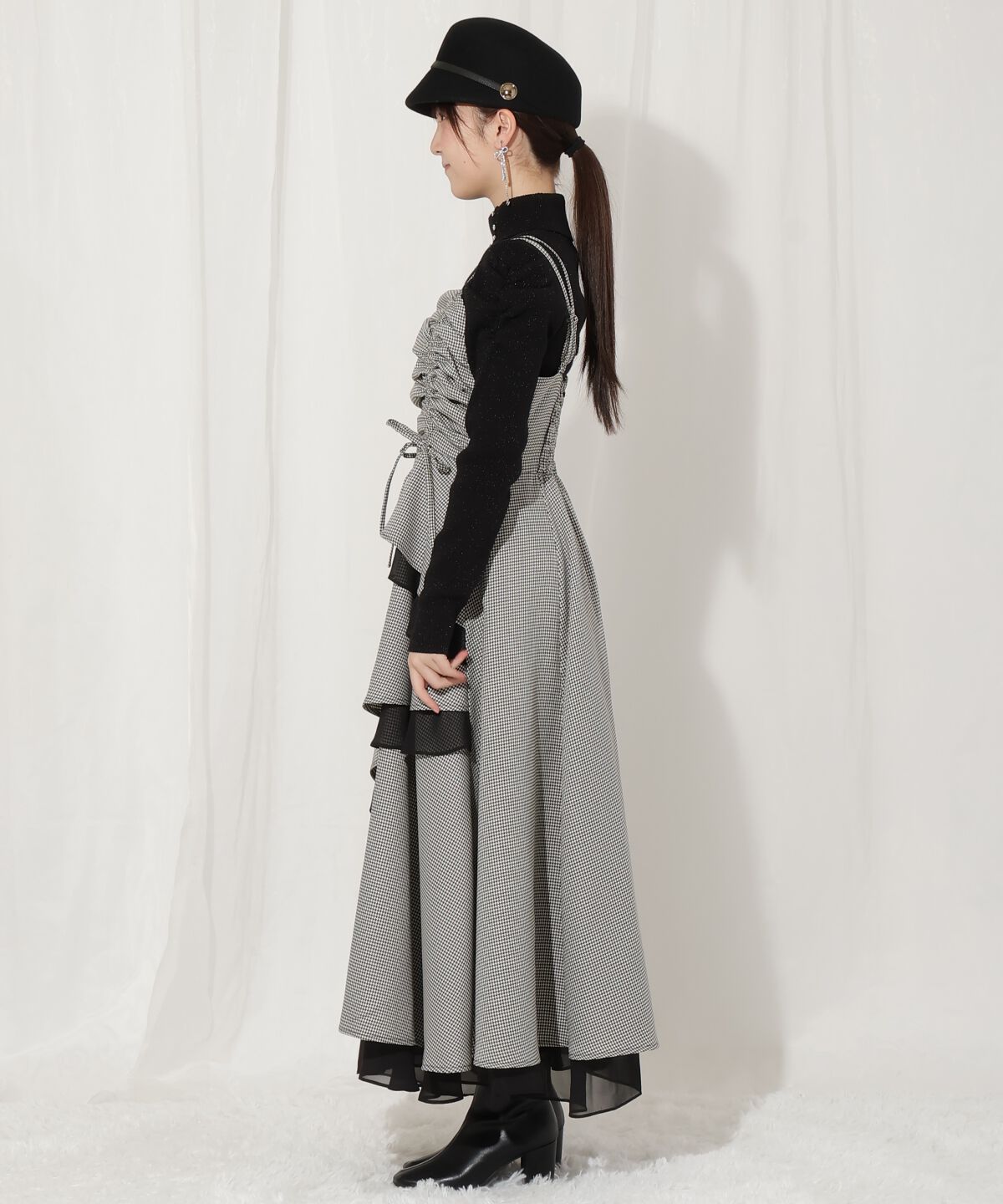 WILLSELECTION「ティアードギャザーキャミワンピース」|ワンピース|