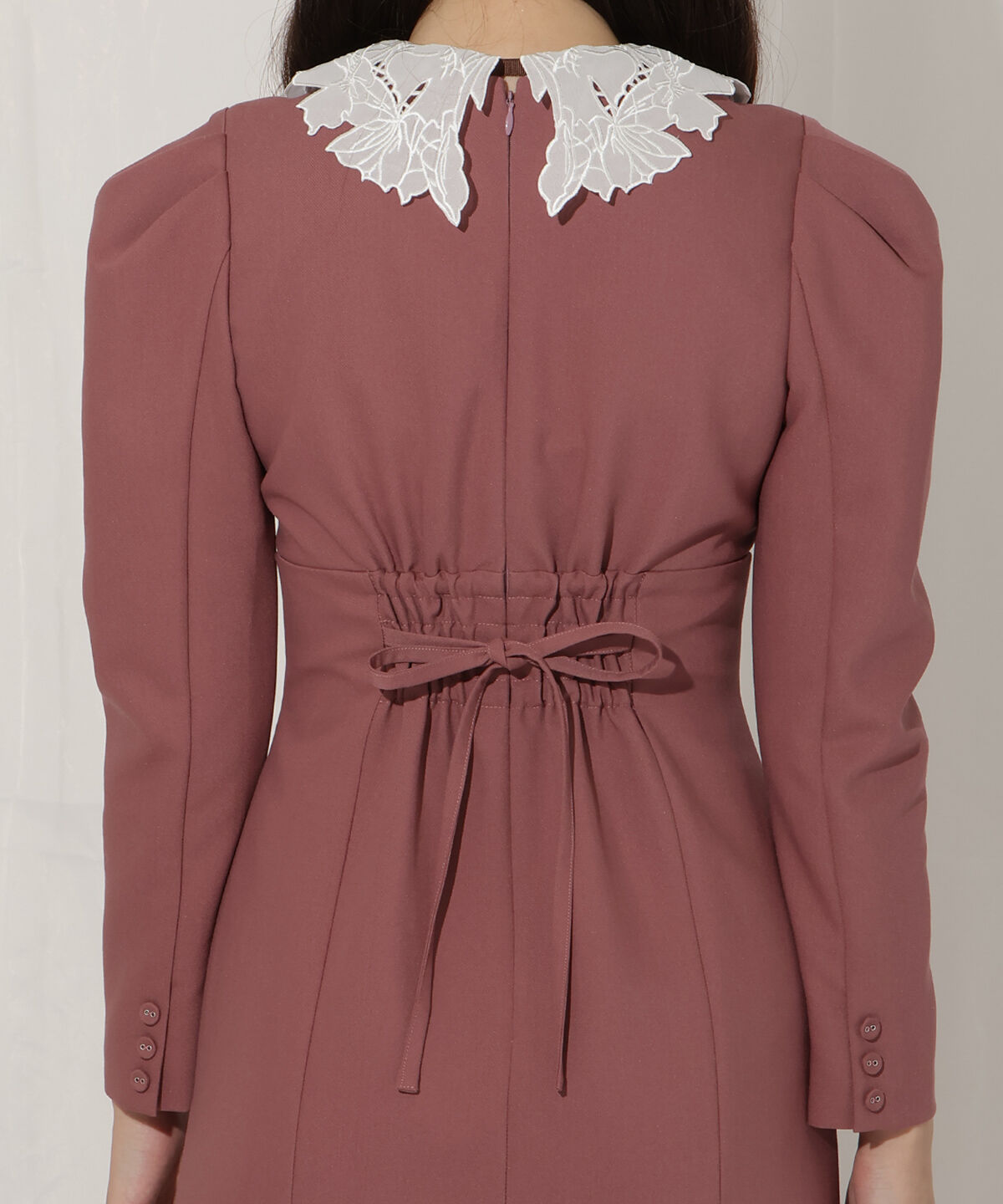 WILLSELECTION「レースカラーマーメイドワンピース」|ワンピース|