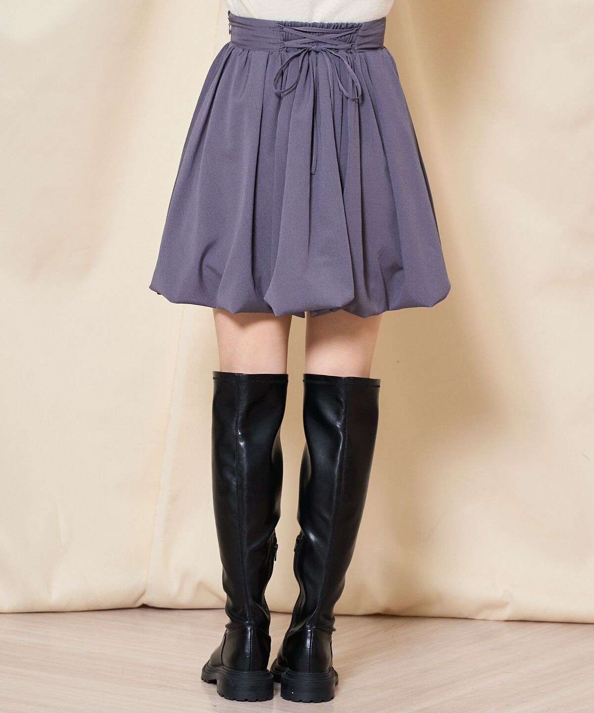 WILLSELECTION「バルーンミニスカート」|フレア|