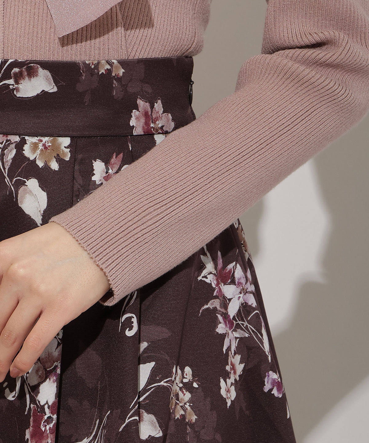 WILLSELECTION「シアーリボンニット」|ニット・セーター|