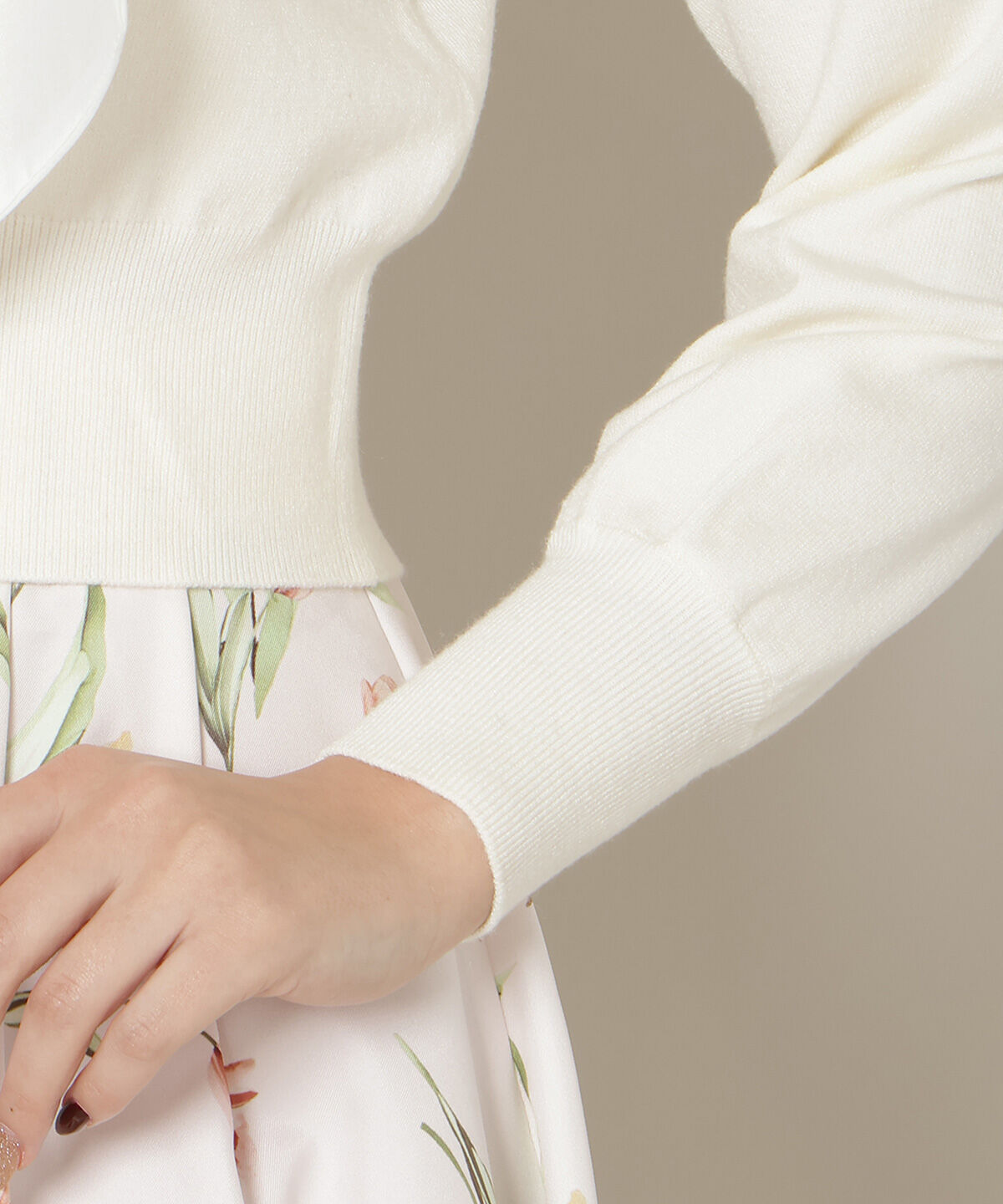 WILLSELECTION「リボンタイプルオーバー」|ニット・セーター|