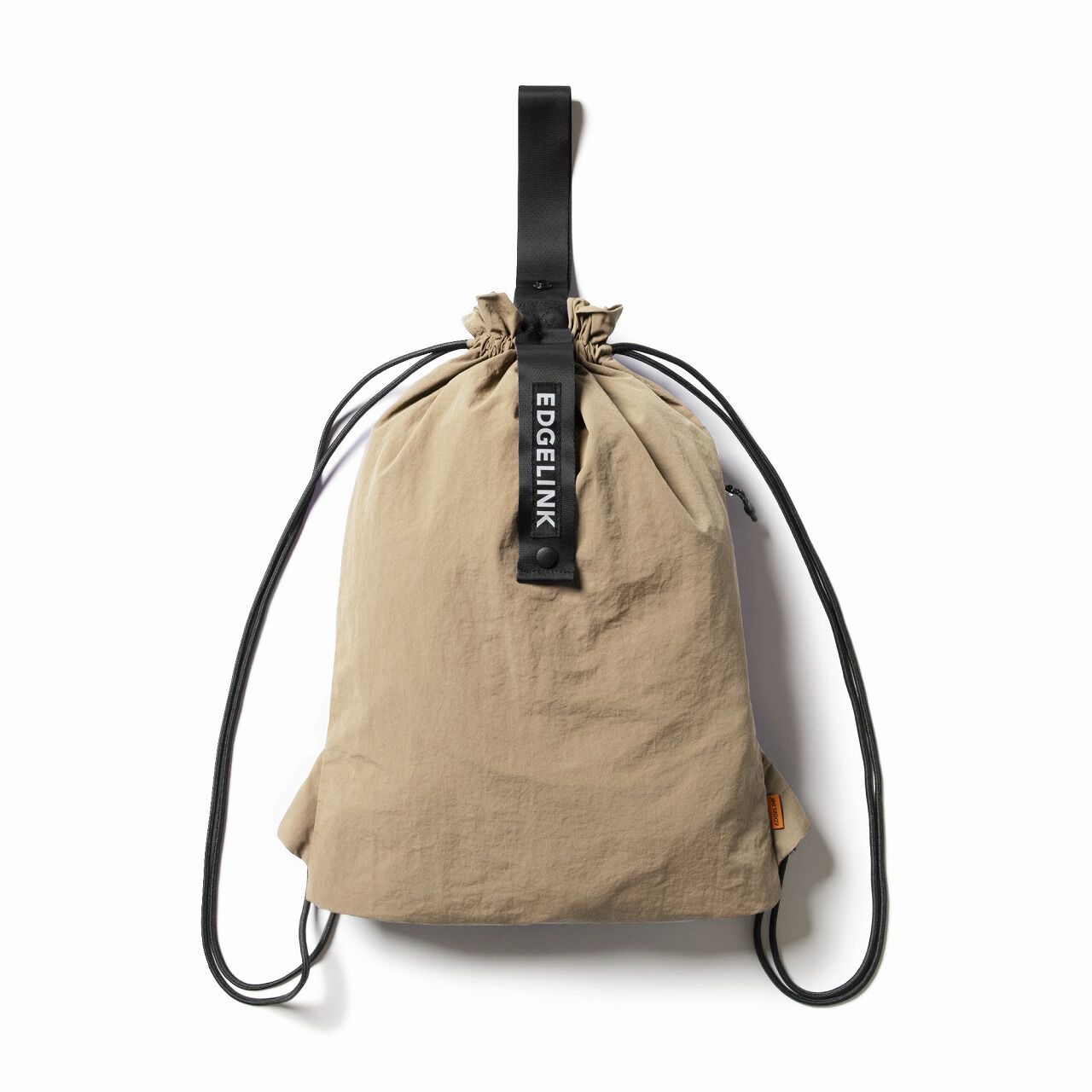 EDGELINK「EDGELINK／エッジリンク NAMPAK ポケッタブルナップサック 60191」|リュック|ベージュ