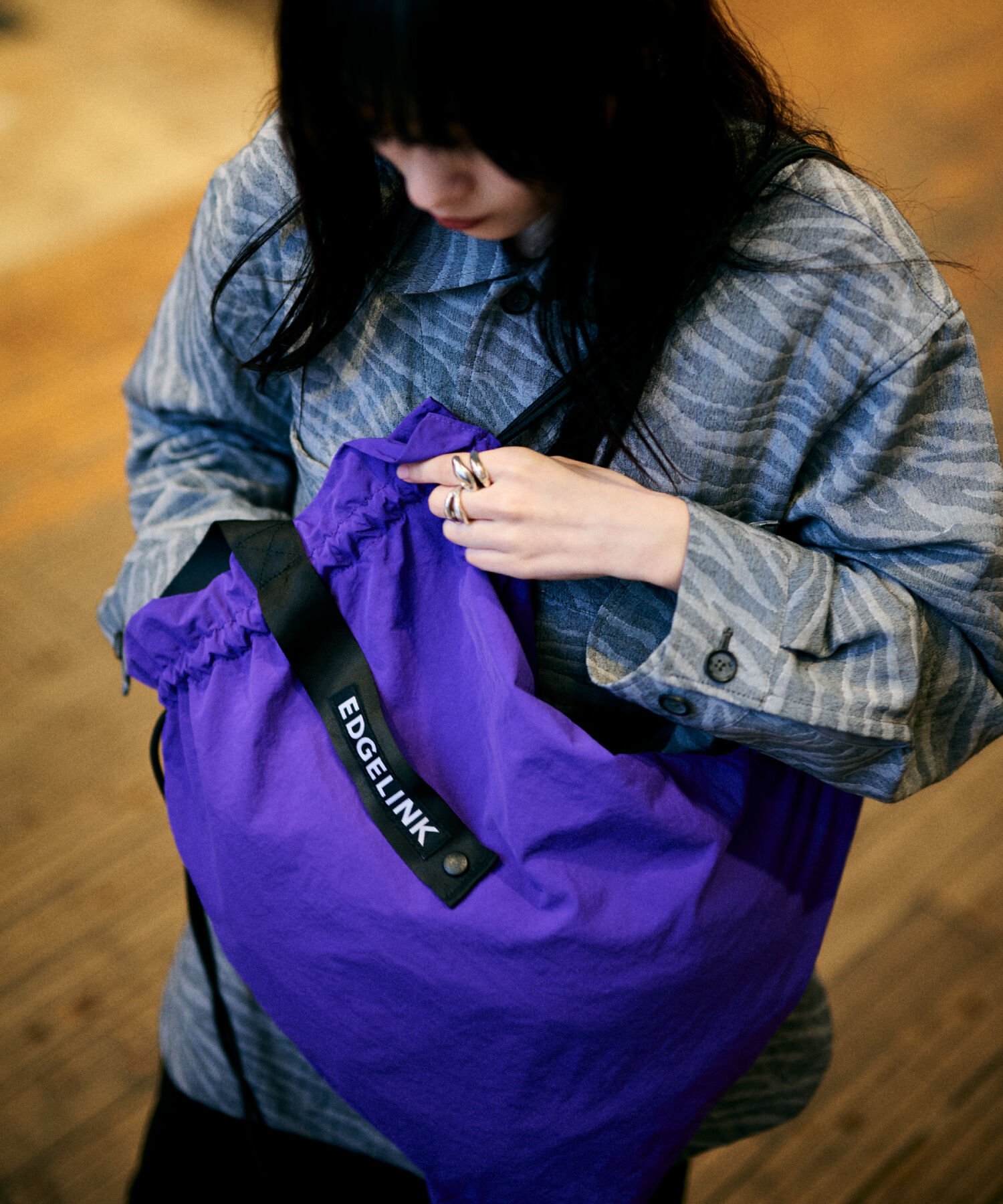 EDGELINK「EDGELINK／エッジリンク NAMPAK ポケッタブルナップサック 60191」|リュック|