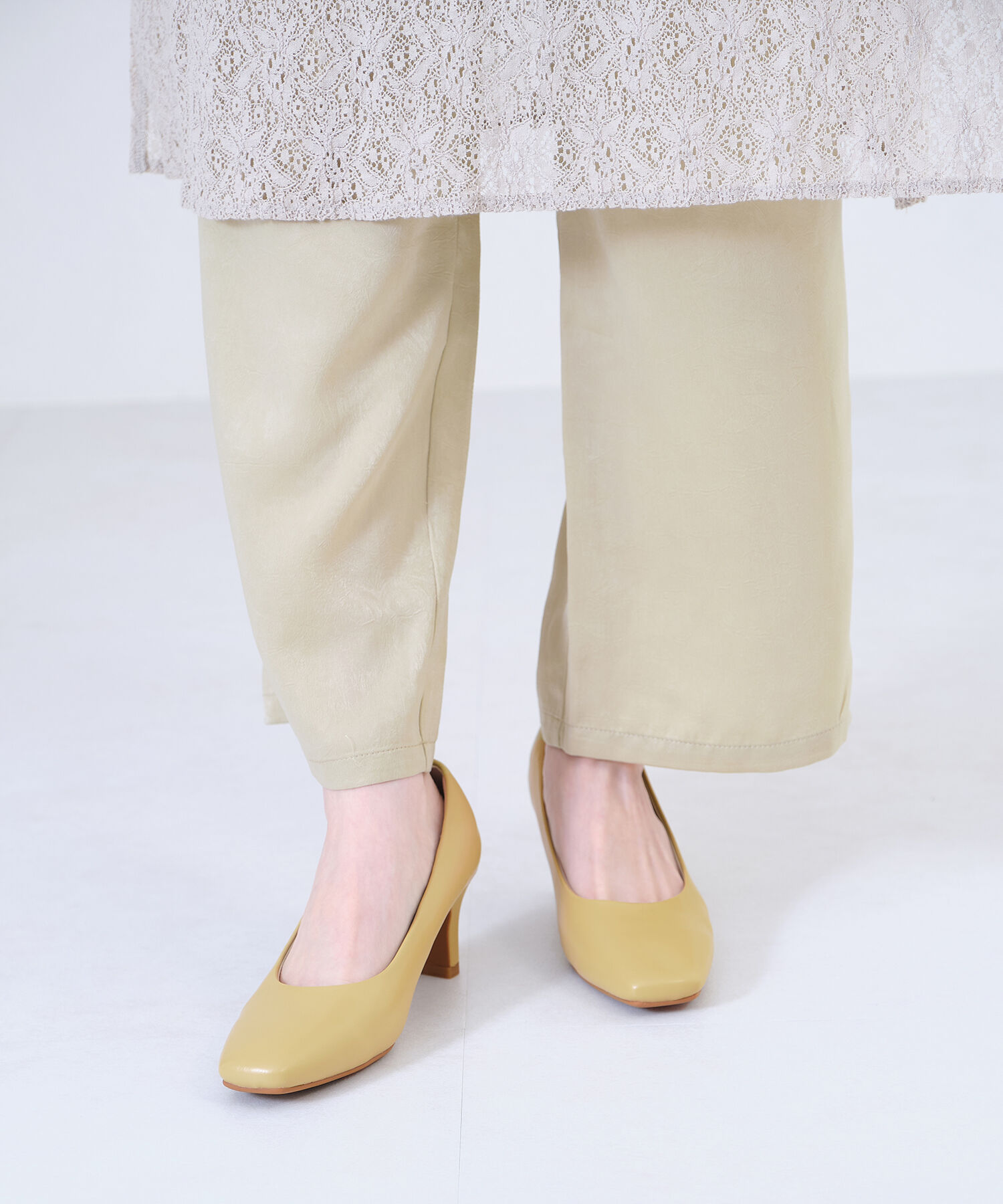 ORiental TRaffic「【跳べるパンプス/シリーズ累計１５０万足突破】スクエアトゥヒール/R-3204 WEB限定」|パンプス|