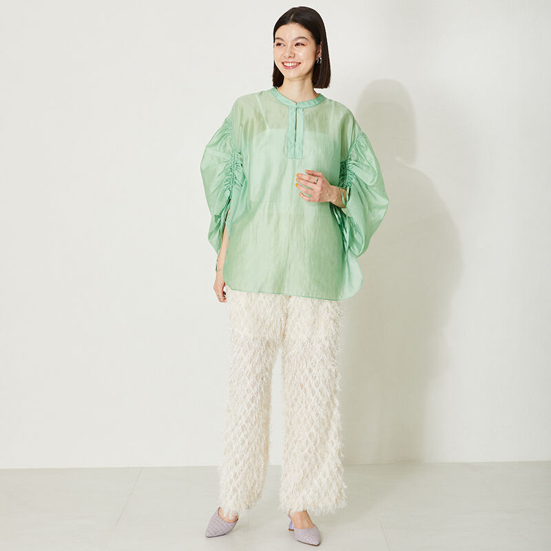 ORiental TRaffic「変形ヒールセパレートパンプス/41123」|パンプス|