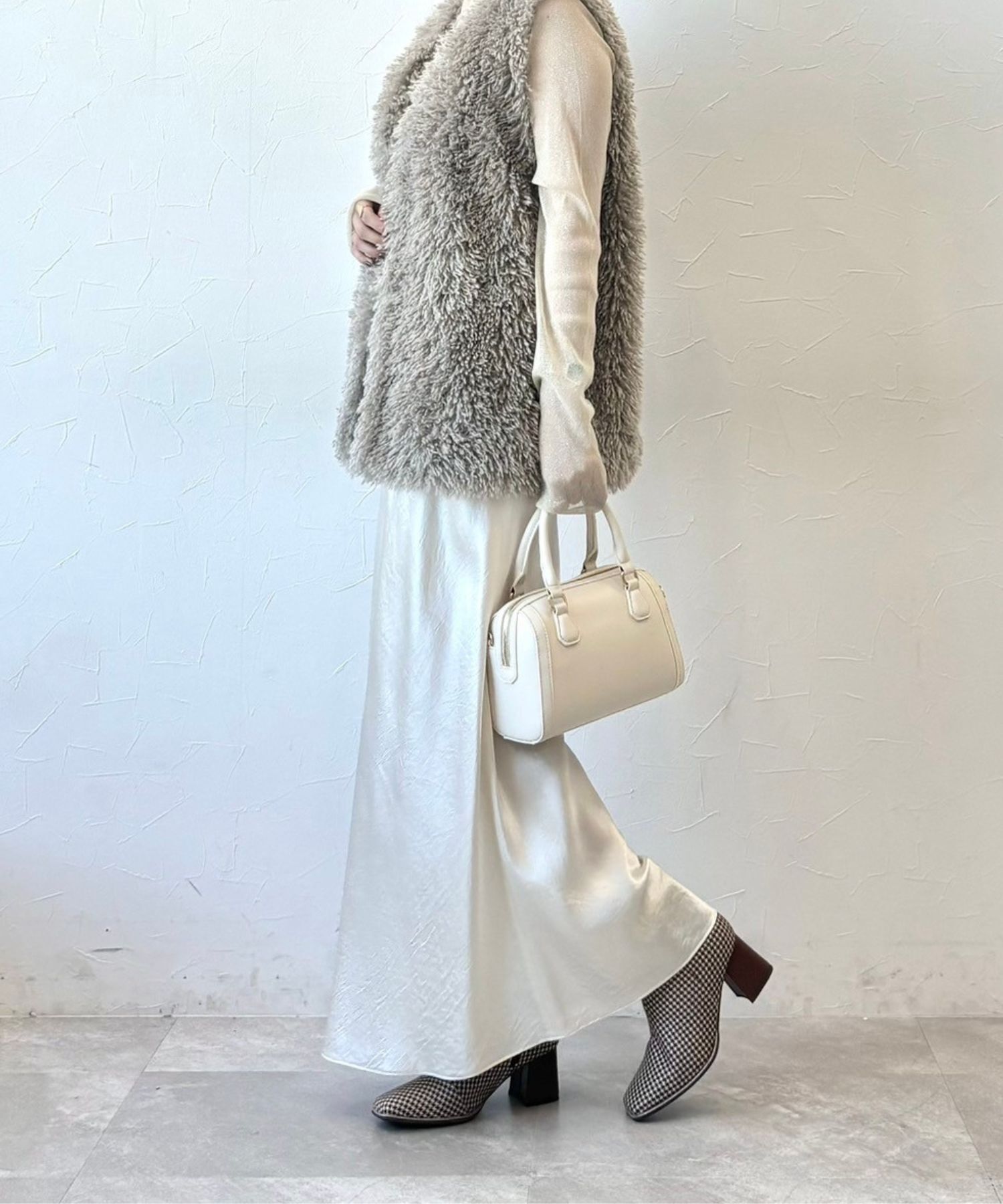 ORiental TRaffic「●2024秋冬新作●ビジュービットヒールブーツ/41427」|ショートブーツ|