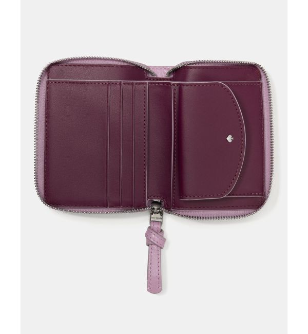 kate spade new york「ループ グレーズド ジップ アラウンド ウォレット」|財布|