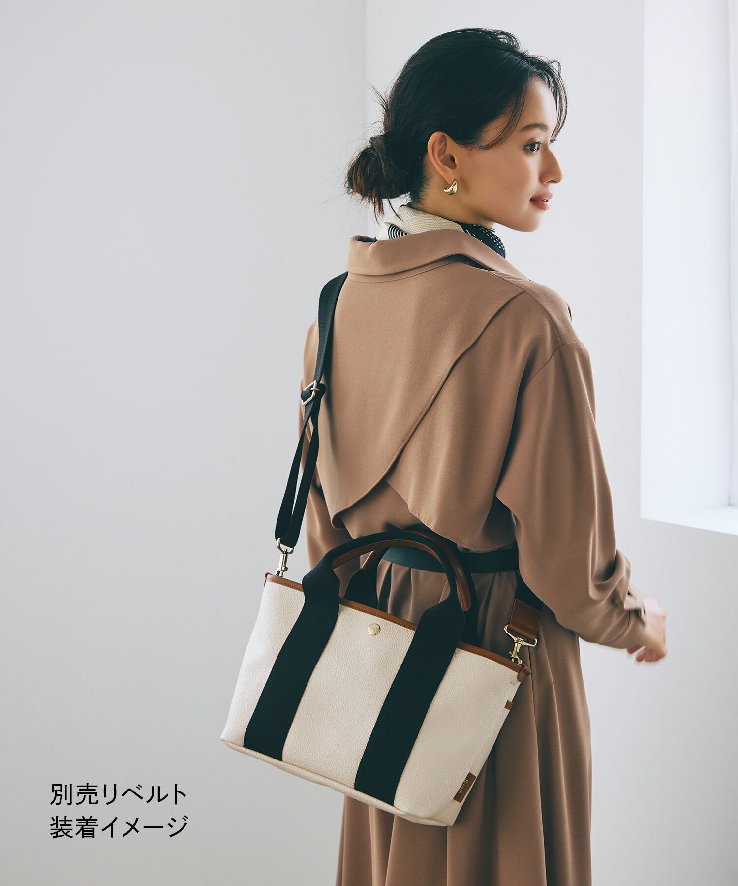 TOPKAPI BREATH「【Breath TOPKAPI】SCOTCH GRAIN スコッチグレイン シンプル 2way トートバッグ」|トートバッグ|