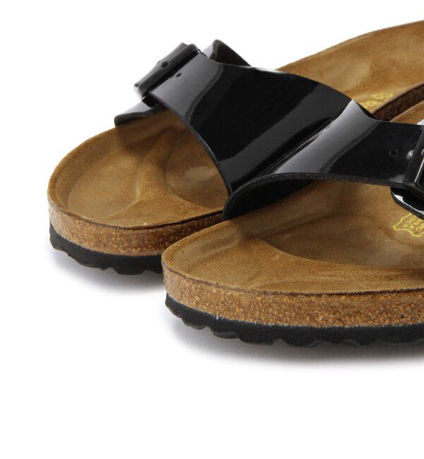BIRKENSTOCK「【ビルケンシュトック】マドリッド/パテントブラック ビルコフロー/サンダル メンズ/MADRID」|サンダル|