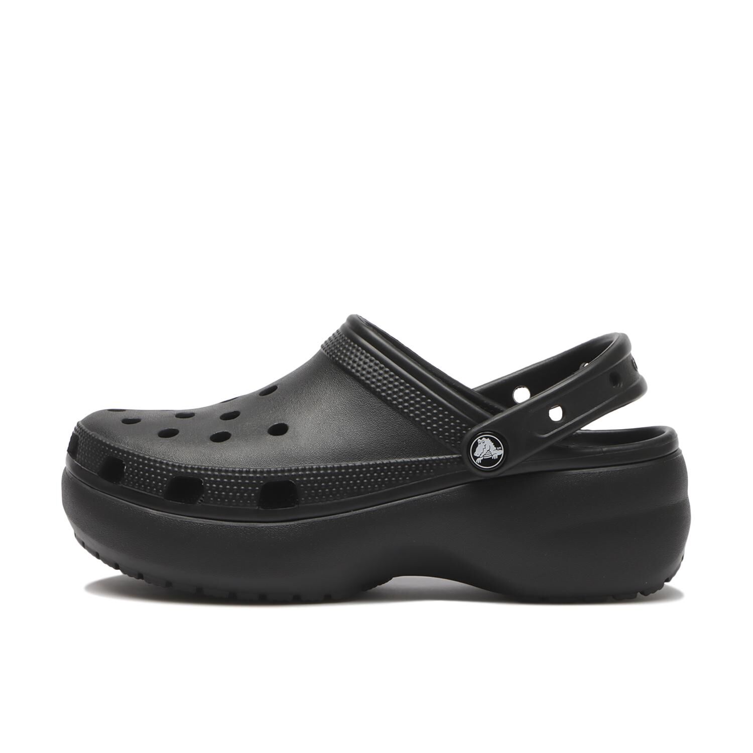 crocs「【crocs】CLASSIC PLATFORM CLOG W」|サンダル|ブラック