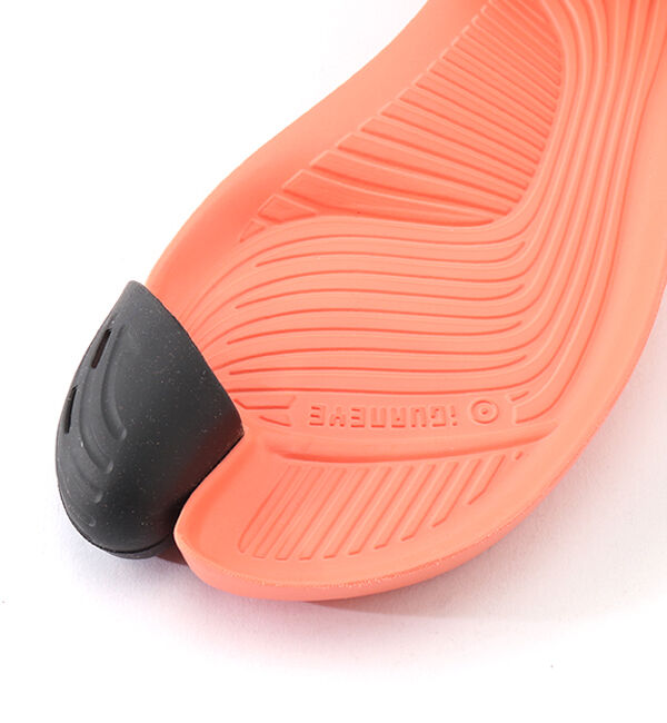  「JUNGLE  【　BODY&times;INSOLE　Black&times;Orange】」|サンダル|