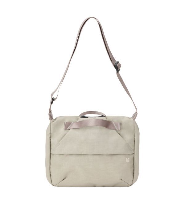 MILESTO「STLAKT ハンドルショルダーバッグ M」|ショルダー・メッセンジャー|グレージュ