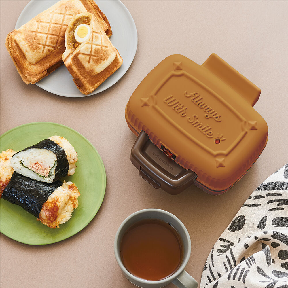 recolte「レコルト　プレスサンドメーカー ミニ　RPS-3」|食器・キッチングッズ|ブラウン