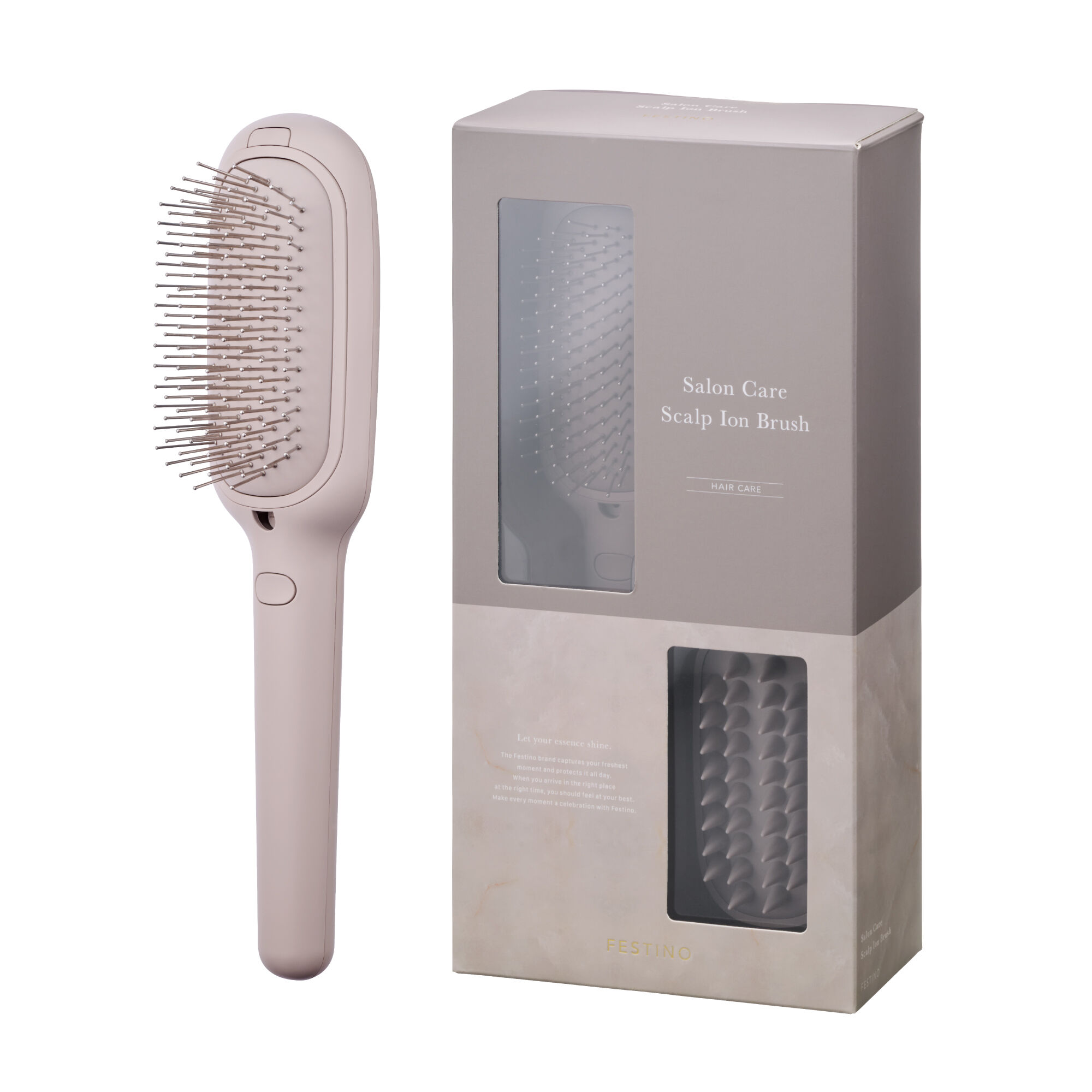 FESTINO「フェスティノ　サロンケア スカルプイオンブラシ SMHB-051」|ヘアスタイリング|