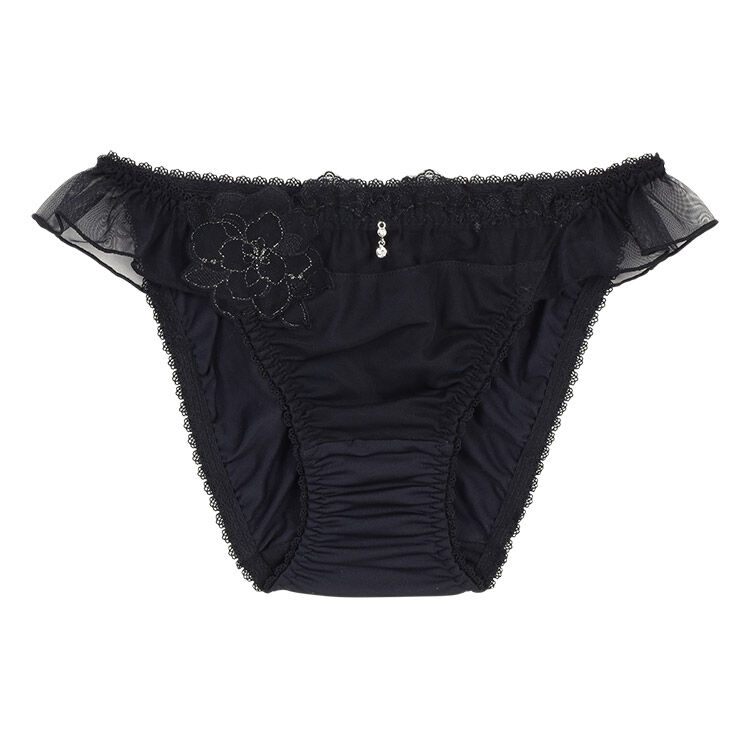 intesucre「アンテシュクレ narue&times;intesucre IBT385ペア スタンダードショーツ ISP385」|インナー|BK