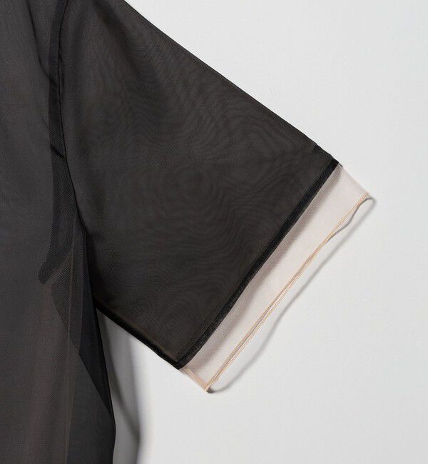 AEWEN MATOPH「＜AEWEN MATOPH＞チュールレースレイヤードブラウス」|シャツ・ブラウス|