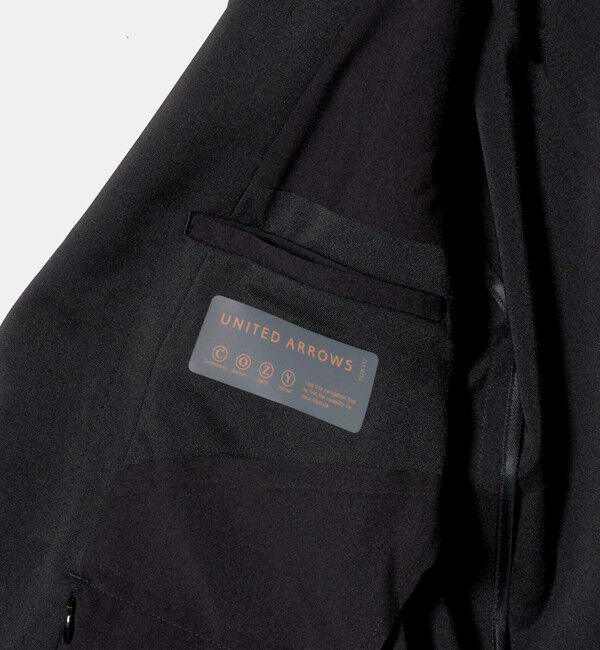 UNITED ARROWS「ハイツイスト シングル 2ボタン テーラードジャケット UA COZY ウォッシャブル 防しわ ヨコストレッチ」|スーツ|
