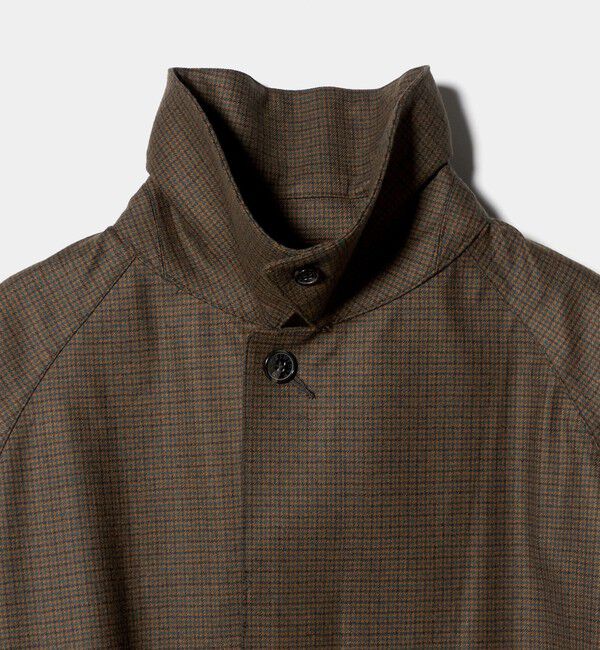 UNITED ARROWS「【別注】＜MACKINTOSH＞ROX BURGH/ロクスバラ ハウンドトゥース トレンチコート」|ダッフルコート|