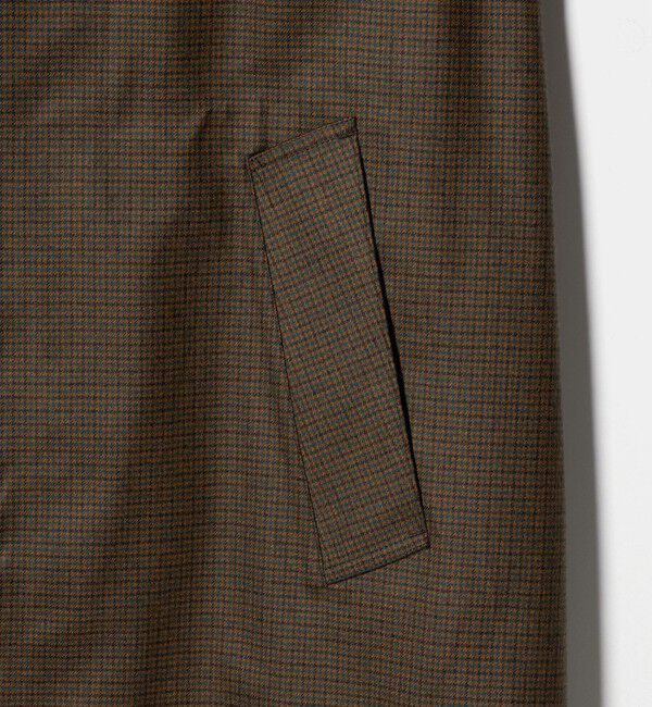 UNITED ARROWS「【別注】＜MACKINTOSH＞ROX BURGH/ロクスバラ ハウンドトゥース トレンチコート」|ダッフルコート|