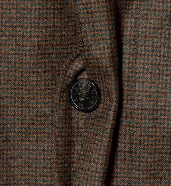 UNITED ARROWS「【別注】＜MACKINTOSH＞ROX BURGH/ロクスバラ ハウンドトゥース トレンチコート」|ダッフルコート|