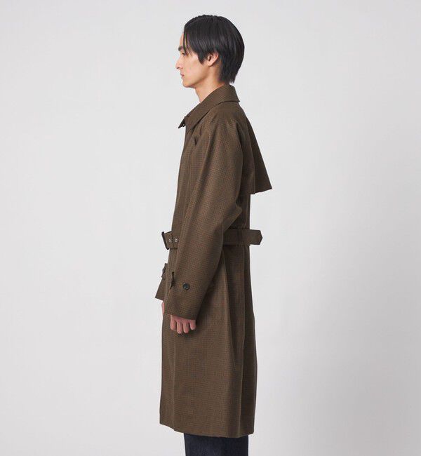 UNITED ARROWS「【別注】＜MACKINTOSH＞ROX BURGH/ロクスバラ ハウンドトゥース トレンチコート」|ダッフルコート|