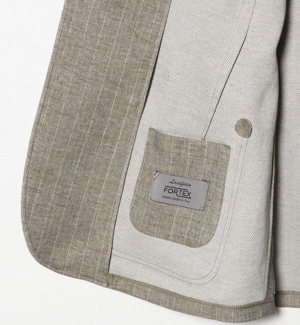 UNITED ARROWS「ストライプ 2ボタン テーラードジャケット T-MODEL」|テーラードジャケット|