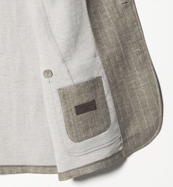 UNITED ARROWS「ストライプ 2ボタン テーラードジャケット T-MODEL」|テーラードジャケット|