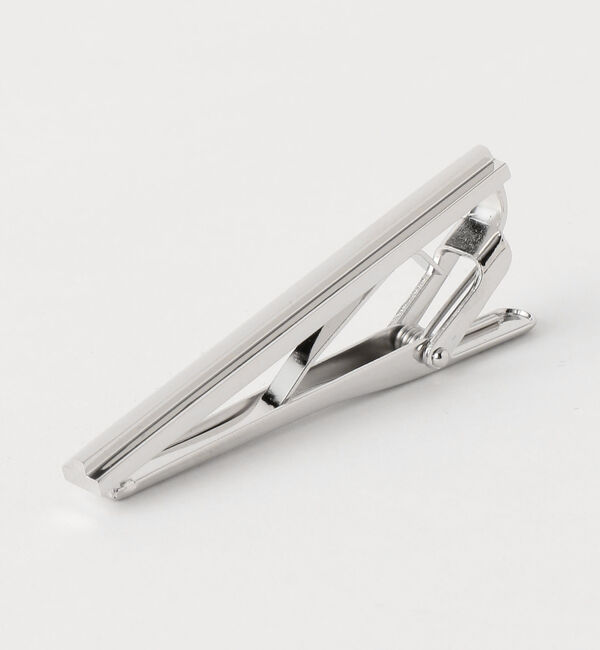 UNITED ARROWS green label relaxing「CONVEX タイバー ネクタイピン」|ネクタイピン・カフスボタン|SILVER