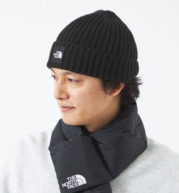 UNITED ARROWS green label relaxing「＜THE NORTH FACE＞ロゴ ビーニー」|ニット帽|