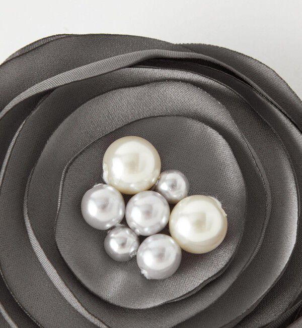 UNITED ARROWS green label relaxing「フラットフラワー コサージュ」|ブローチ・コサージュ|