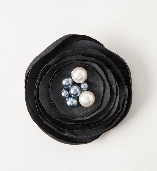 UNITED ARROWS green label relaxing「フラットフラワー コサージュ」|ブローチ・コサージュ|