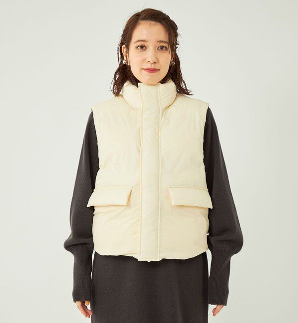 UNITED ARROWS green label relaxing「【別注】＜TAION＞ショート ダウン ベスト」|ダウンベスト・ベスト|