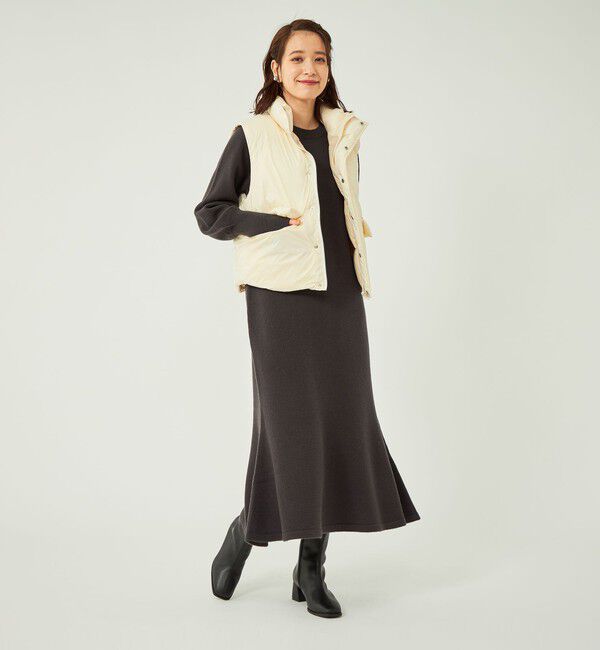 UNITED ARROWS green label relaxing「【別注】＜TAION＞ショート ダウン ベスト」|ダウンベスト・ベスト|