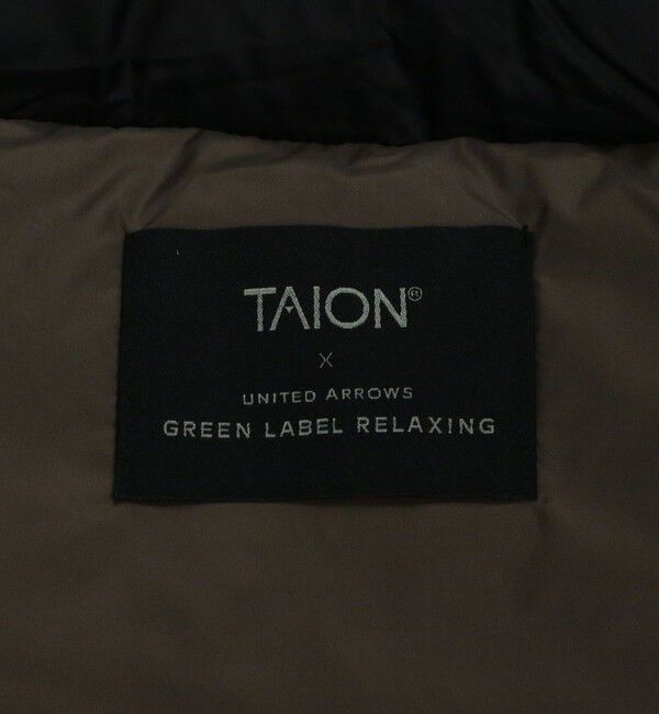 UNITED ARROWS green label relaxing「【別注】＜TAION＞ショート ダウン ベスト」|ダウンベスト・ベスト|