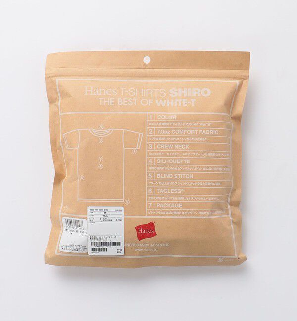 UNITED ARROWS green label relaxing「＜Hanes＞シロ クルーネック Tシャツ」|Tシャツ・カットソー|