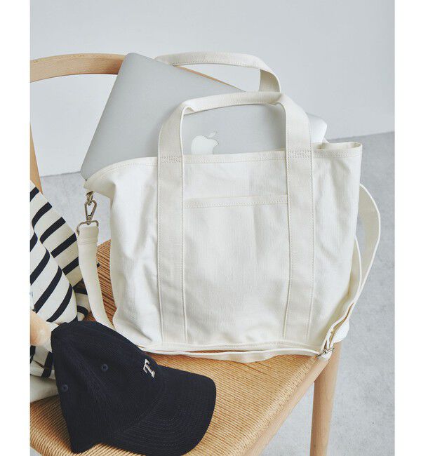 UNITED ARROWS green label relaxing「【WEB限定】2WAY キャンバス トートバッグ / ショルダーバッグ」|トートバッグ|