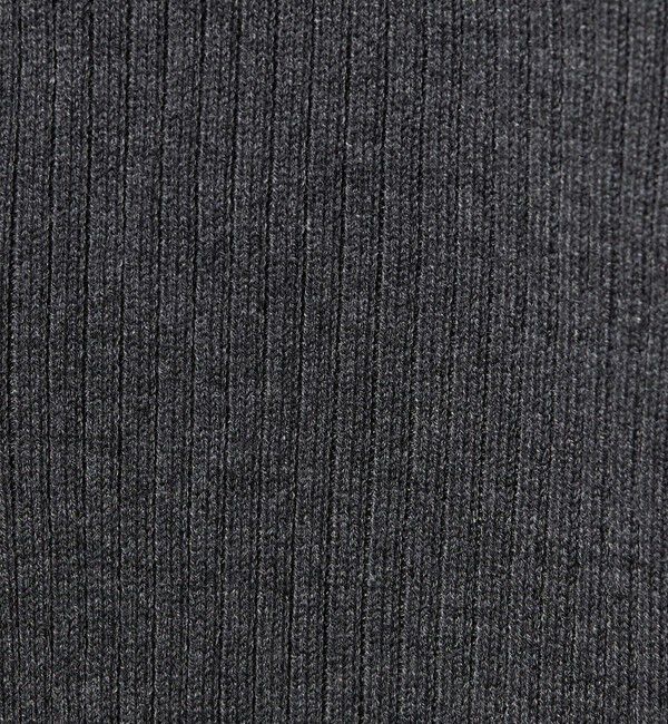 EMMEL REFINES「＜EMMEL REFINES＞EM フロントリボン エリツキ ニット」|ニット・セーター|