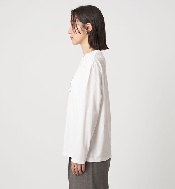 UNITED ARROWS green label relaxing「【WEB限定】＜at ease＞フォト ロングスリーブ Tシャツ」|Tシャツ・カットソー|