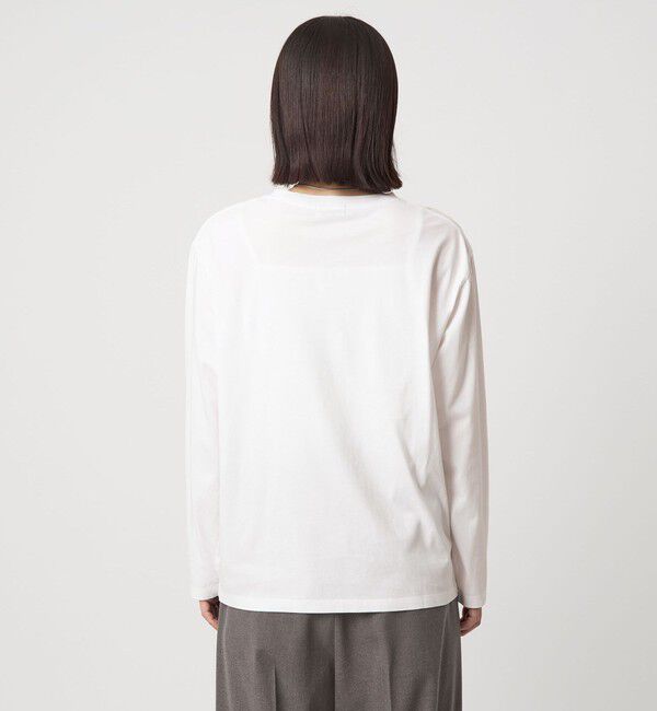 UNITED ARROWS green label relaxing「【WEB限定】＜at ease＞フォト ロングスリーブ Tシャツ」|Tシャツ・カットソー|