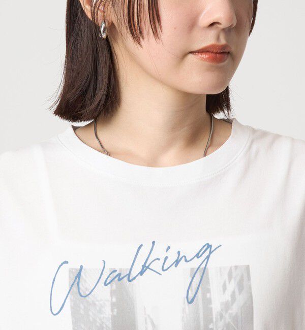 UNITED ARROWS green label relaxing「【WEB限定】＜at ease＞フォト ロングスリーブ Tシャツ」|Tシャツ・カットソー|